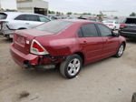 2006 Ford Fusion Se Red vin: 3FAFP07Z96R235537