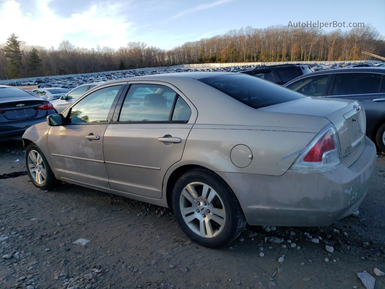 2006 Ford Fusion Se Желто-коричневый vin: 3FAFP07ZX6R180306