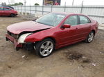 2006 Ford Fusion Sel Red vin: 3FAFP08106R158789