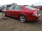 2006 Ford Fusion Sel Red vin: 3FAFP08106R158789