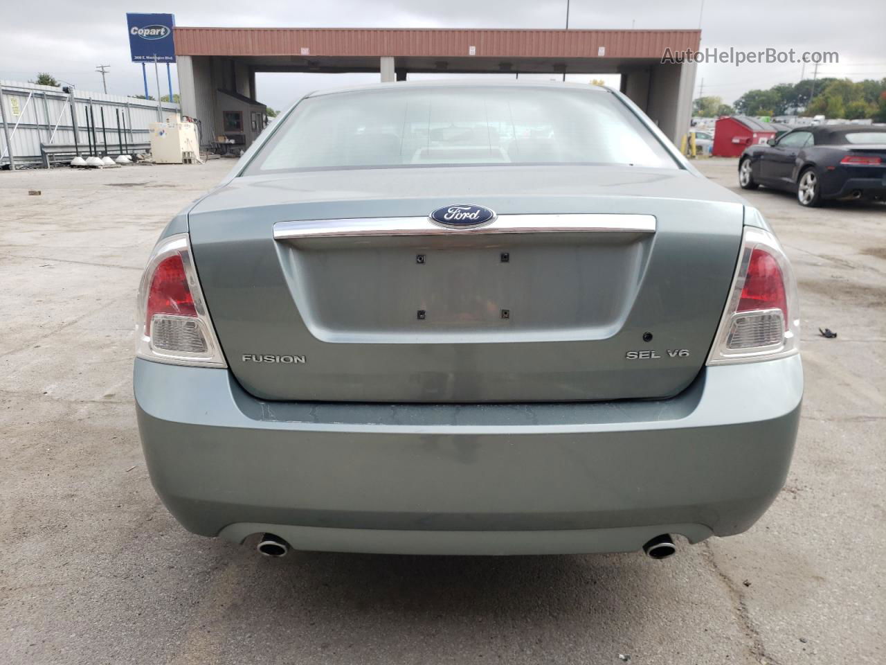 2006 Ford Fusion Sel Бирюзовый vin: 3FAFP08106R208638