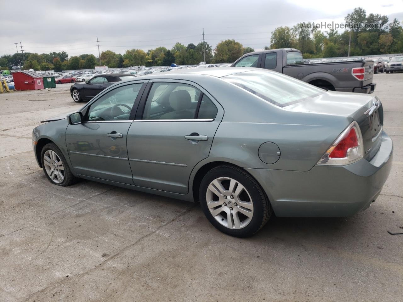 2006 Ford Fusion Sel Turquoise vin: 3FAFP08106R208638