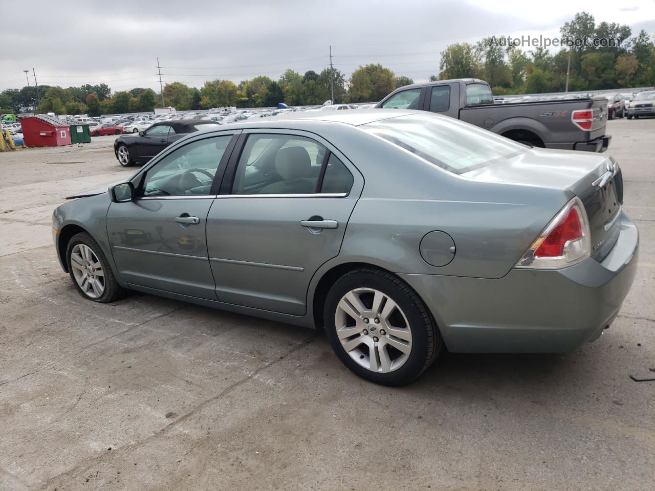 2006 Ford Fusion Sel Turquoise vin: 3FAFP08106R208638