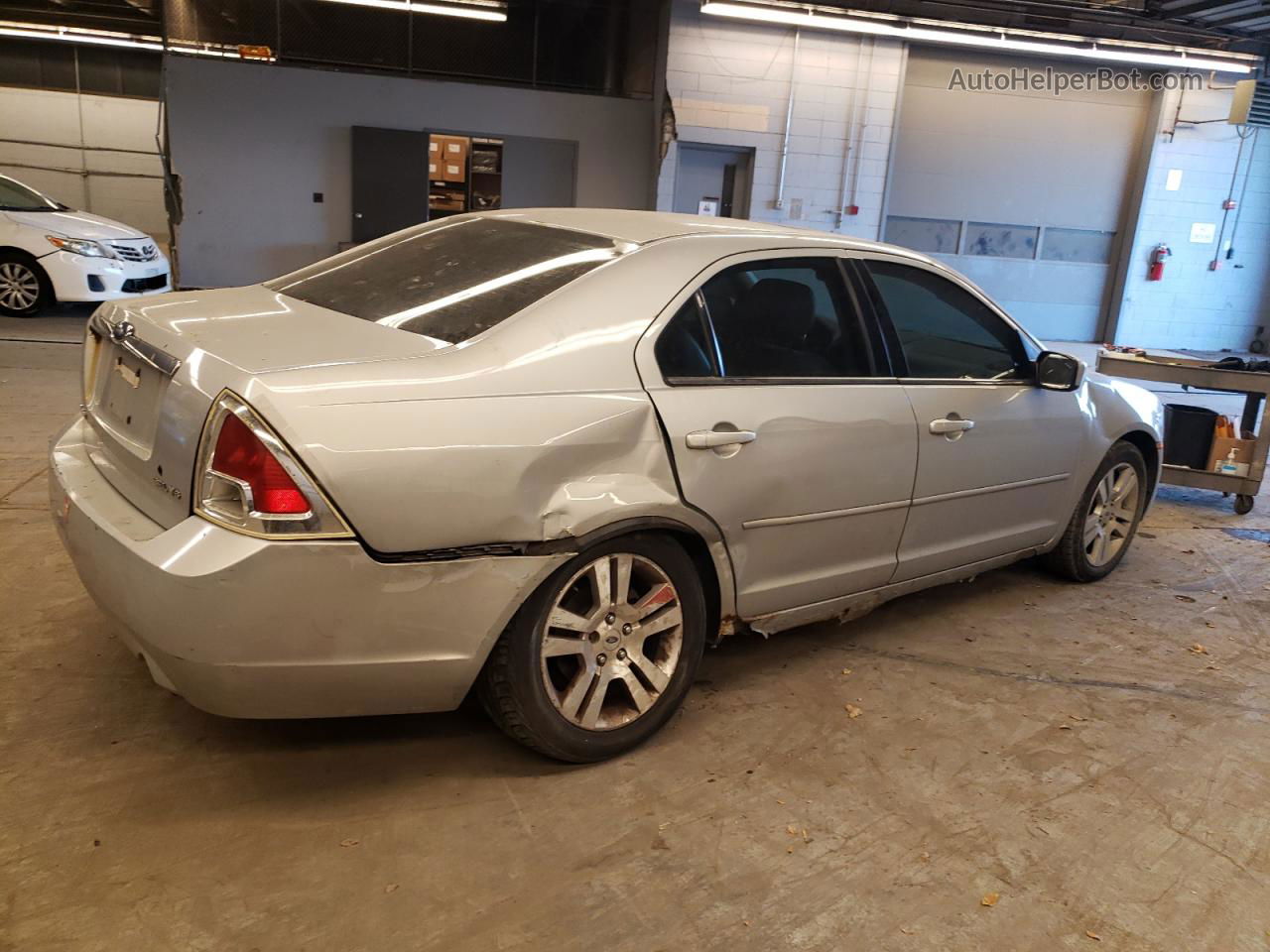 2006 Ford Fusion Sel Silver vin: 3FAFP08116R135814