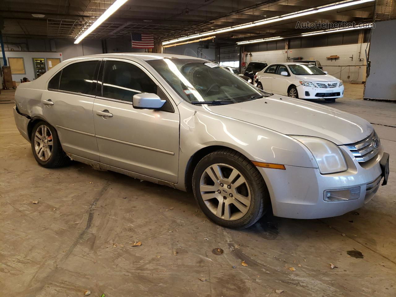 2006 Ford Fusion Sel Silver vin: 3FAFP08116R135814