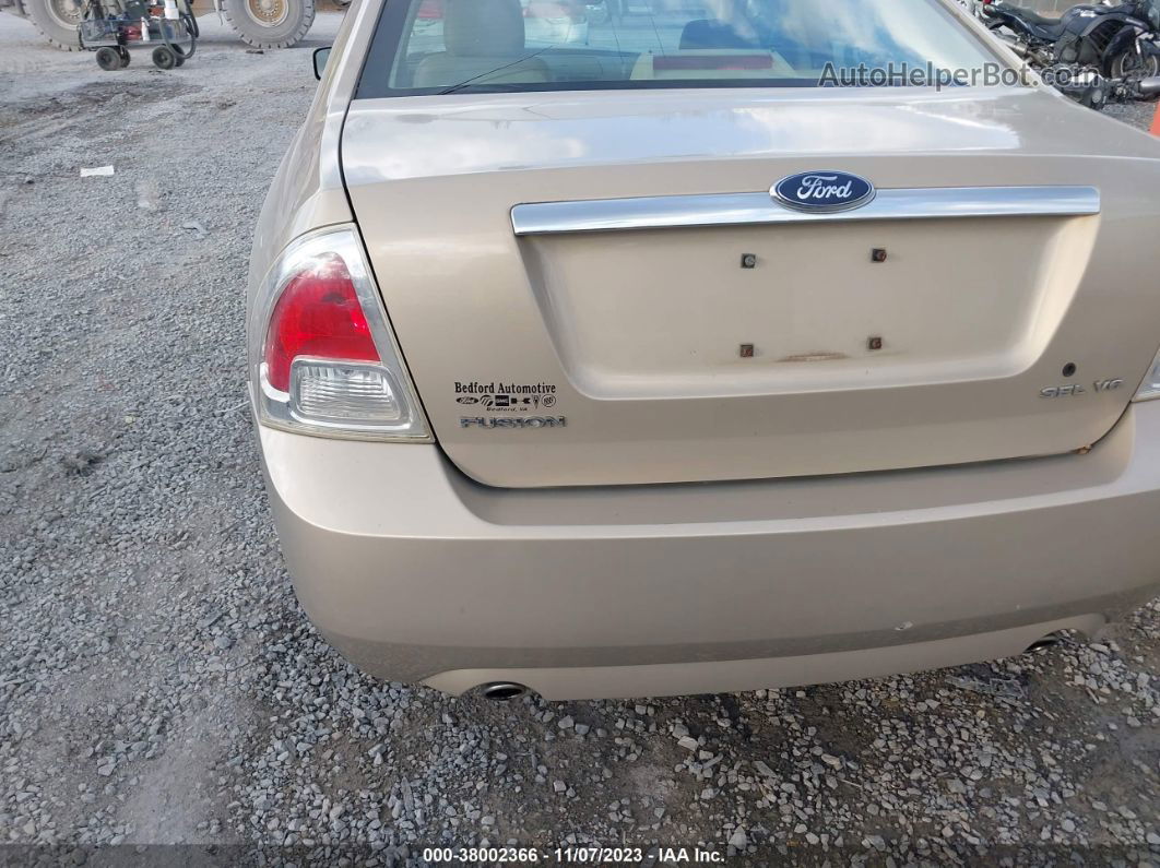 2006 Ford Fusion Sel Золотой vin: 3FAFP08126R122537