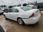 2006 Ford Fusion Sel White vin: 3FAFP08136R110218