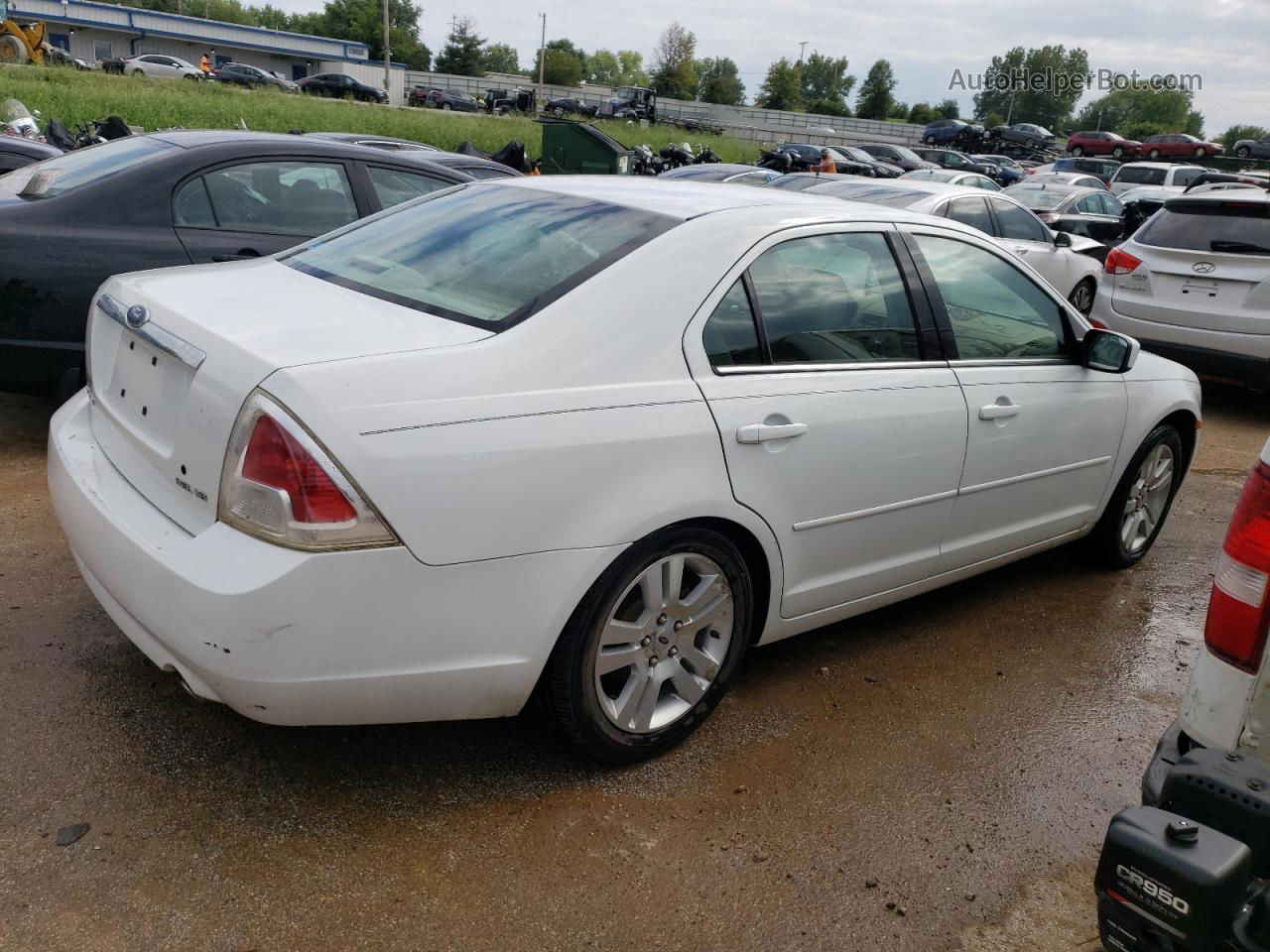 2006 Ford Fusion Sel White vin: 3FAFP08136R110218