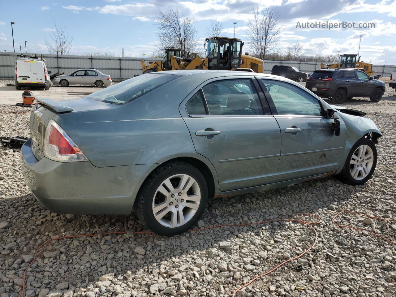 2006 Ford Fusion Sel Teal vin: 3FAFP08136R149360