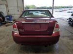 2006 Ford Fusion Sel Burgundy vin: 3FAFP08136R172881