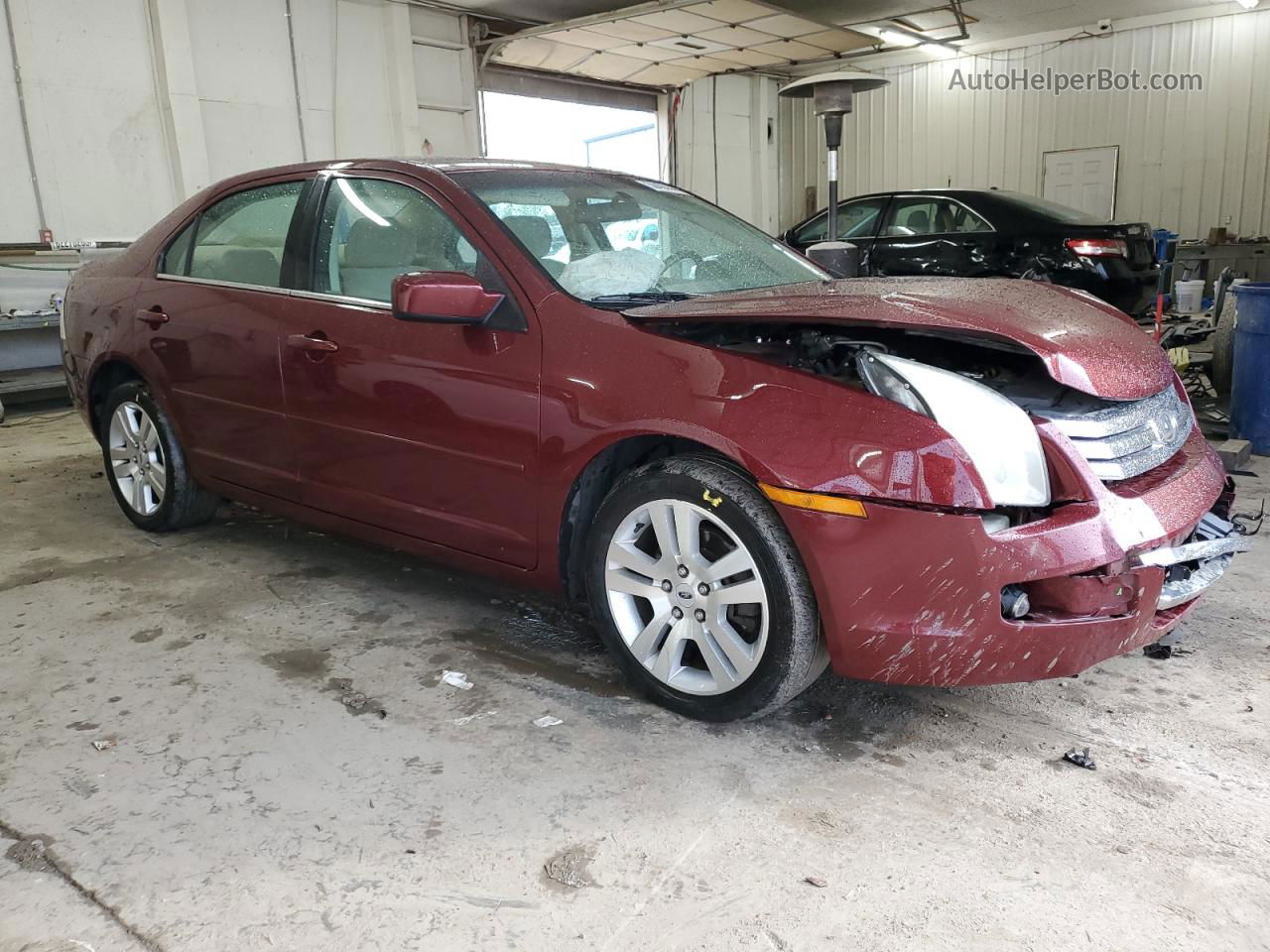 2006 Ford Fusion Sel Burgundy vin: 3FAFP08136R172881