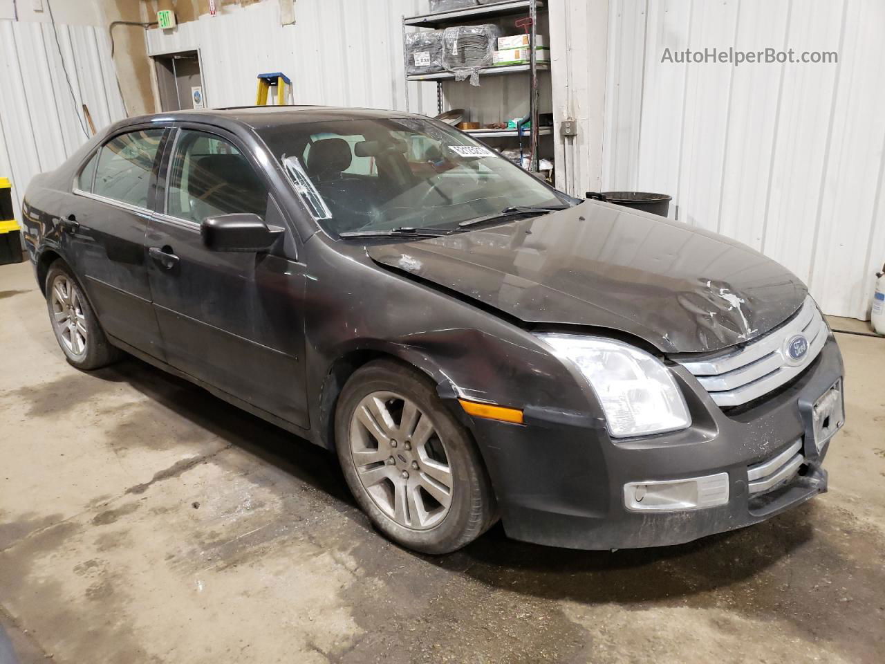 2006 Ford Fusion Sel Черный vin: 3FAFP08146R191634