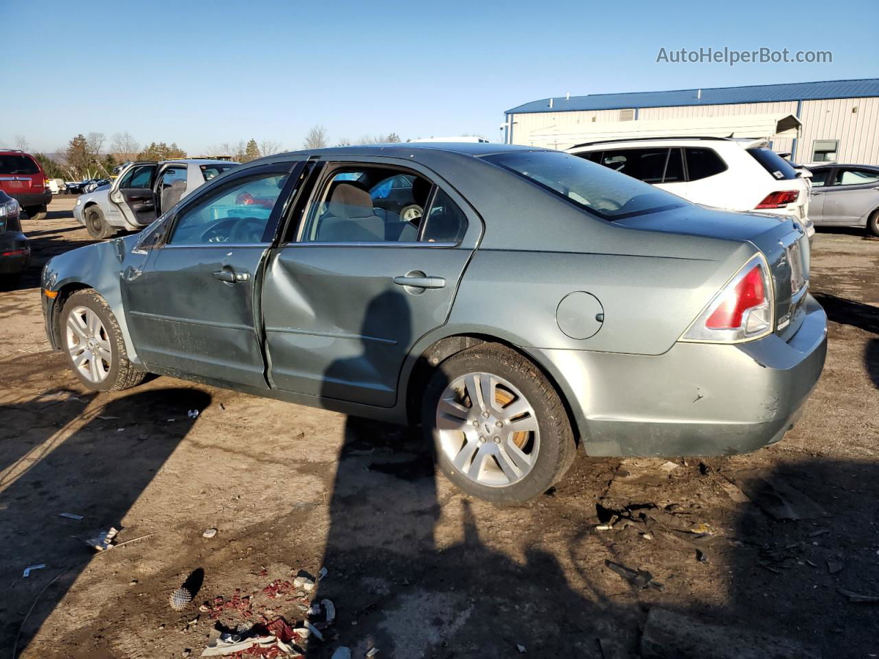 2006 Ford Fusion Sel Gray vin: 3FAFP08156R115937