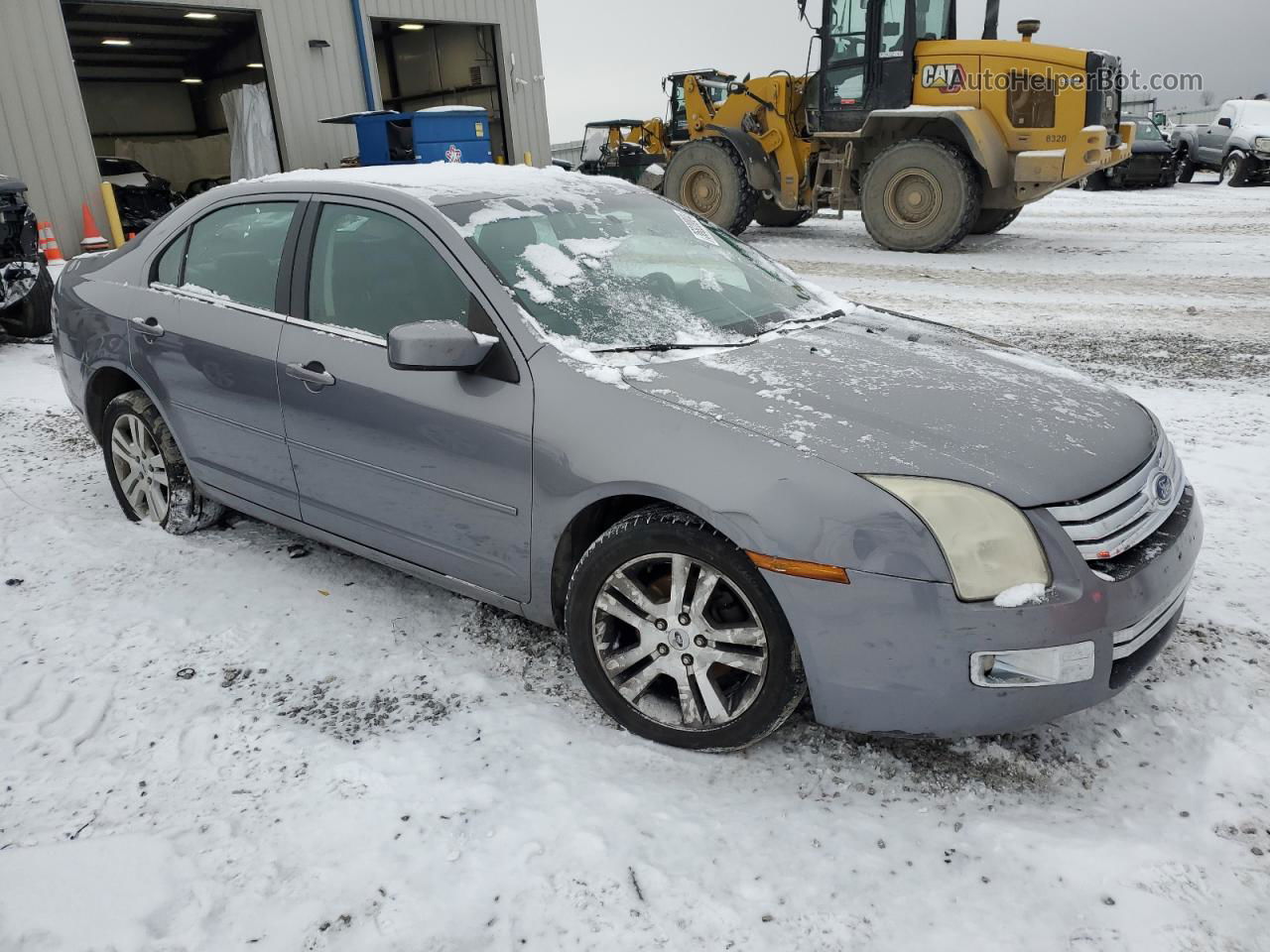 2006 Ford Fusion Sel Gray vin: 3FAFP08156R121754