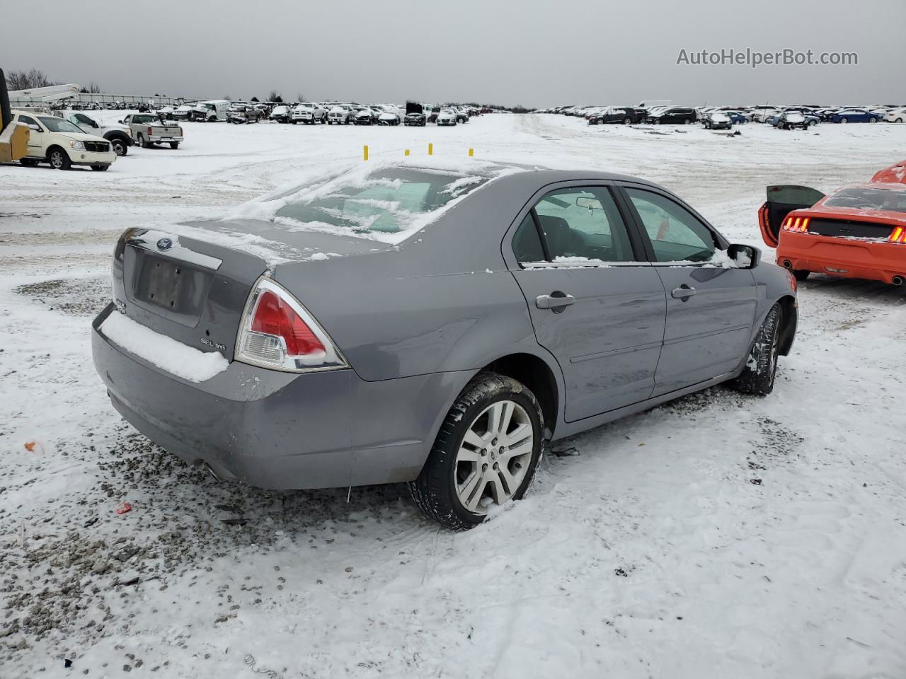 2006 Ford Fusion Sel Серый vin: 3FAFP08156R121754