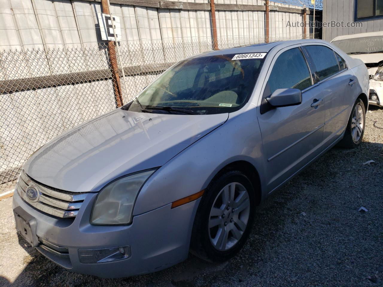 2006 Ford Fusion Sel Silver vin: 3FAFP08156R157184