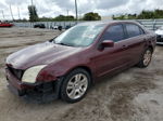 2006 Ford Fusion Sel Maroon vin: 3FAFP08156R163308