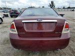 2006 Ford Fusion Sel Темно-бордовый vin: 3FAFP08156R163308