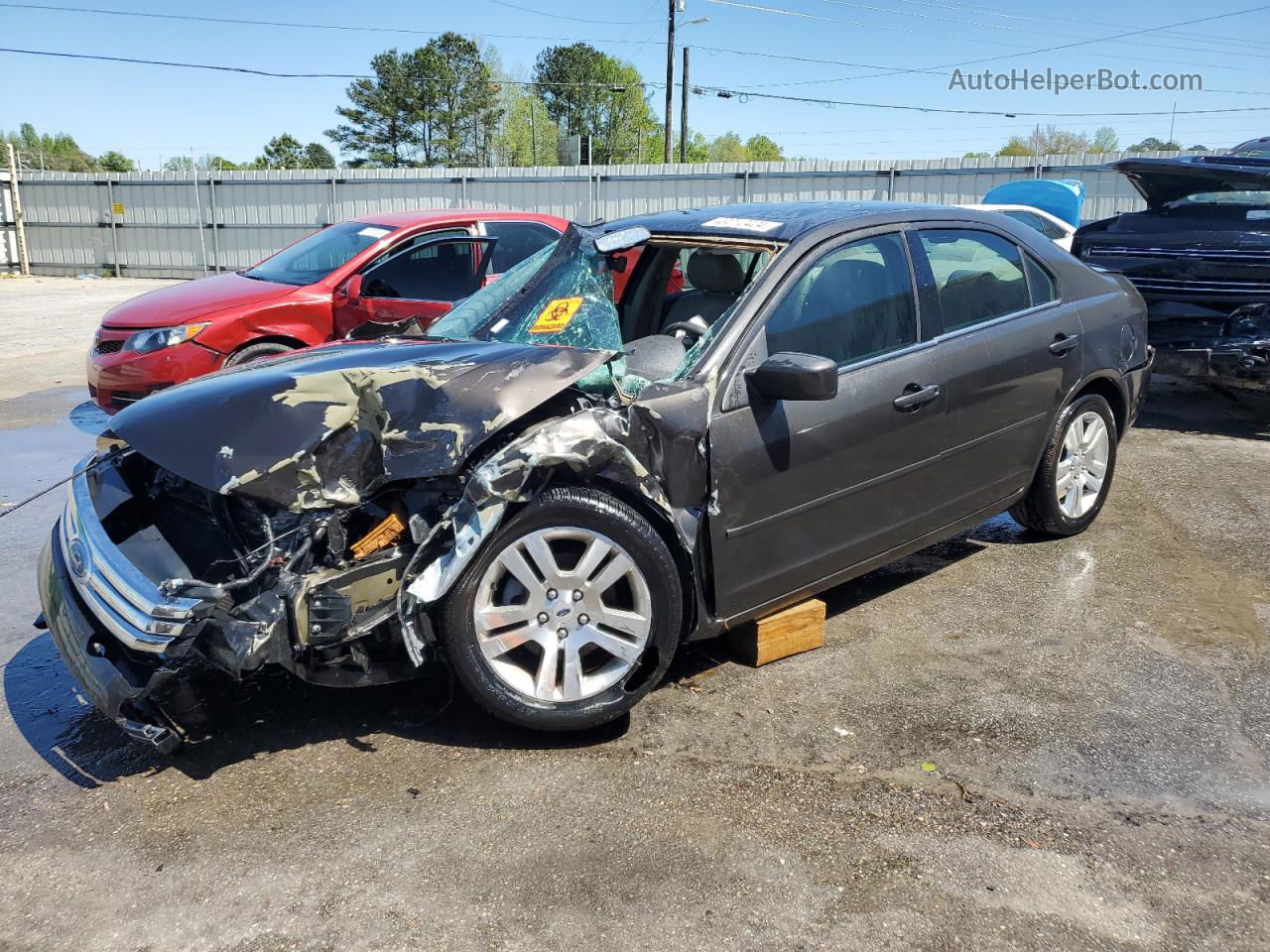 2006 Ford Fusion Sel Угольный vin: 3FAFP08156R179637