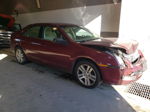 2006 Ford Fusion Sel Burgundy vin: 3FAFP08156R206349