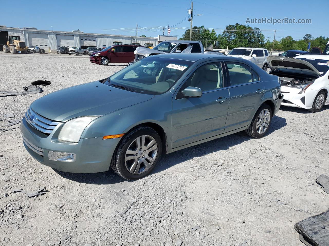 2006 Ford Fusion Sel Teal vin: 3FAFP08156R224138