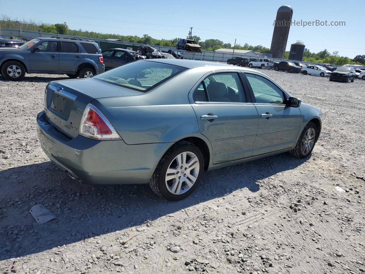 2006 Ford Fusion Sel Teal vin: 3FAFP08156R224138