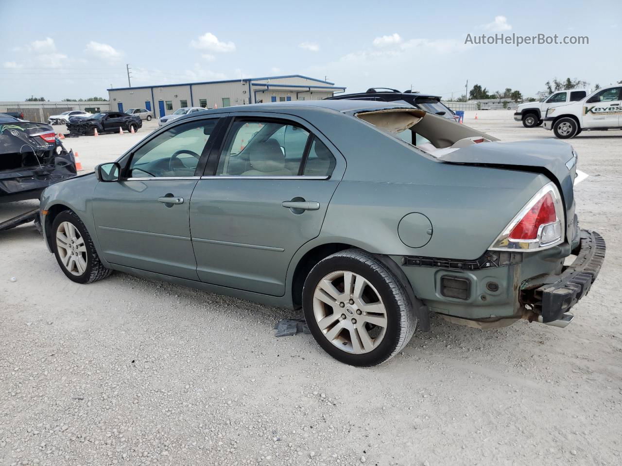 2006 Ford Fusion Sel Turquoise vin: 3FAFP08166R120449