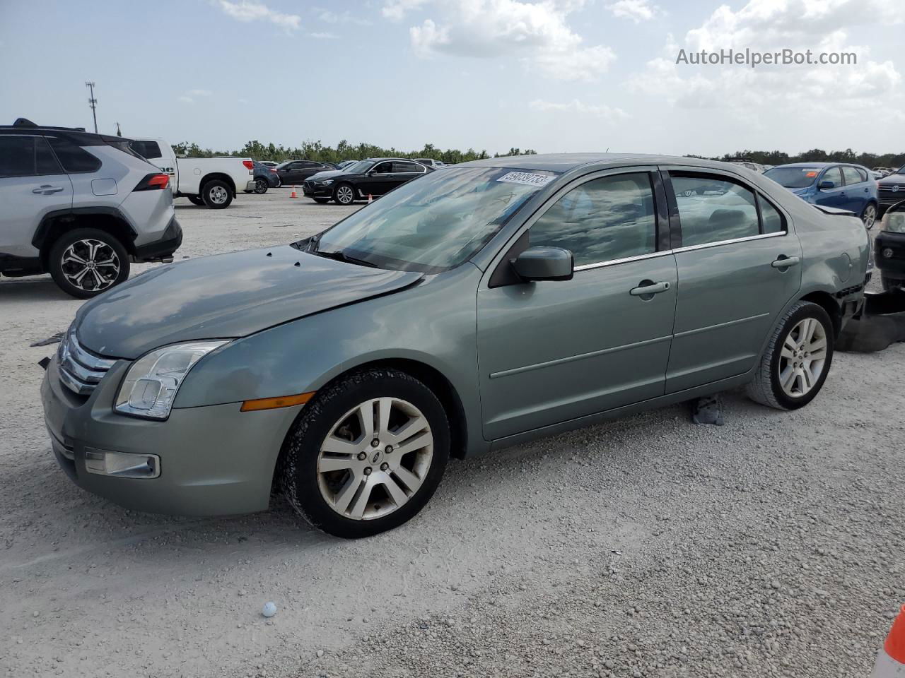 2006 Ford Fusion Sel Turquoise vin: 3FAFP08166R120449