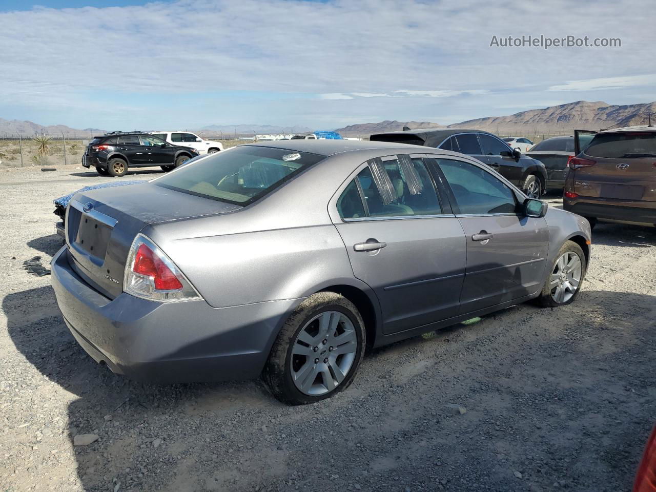 2006 Ford Fusion Sel Silver vin: 3FAFP08166R134111