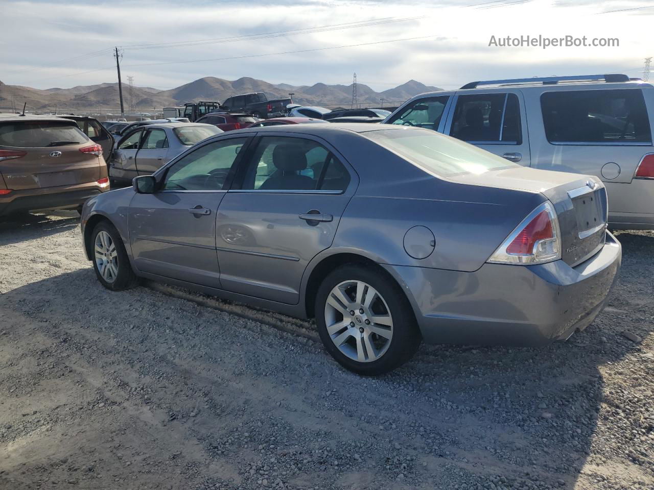 2006 Ford Fusion Sel Silver vin: 3FAFP08166R134111