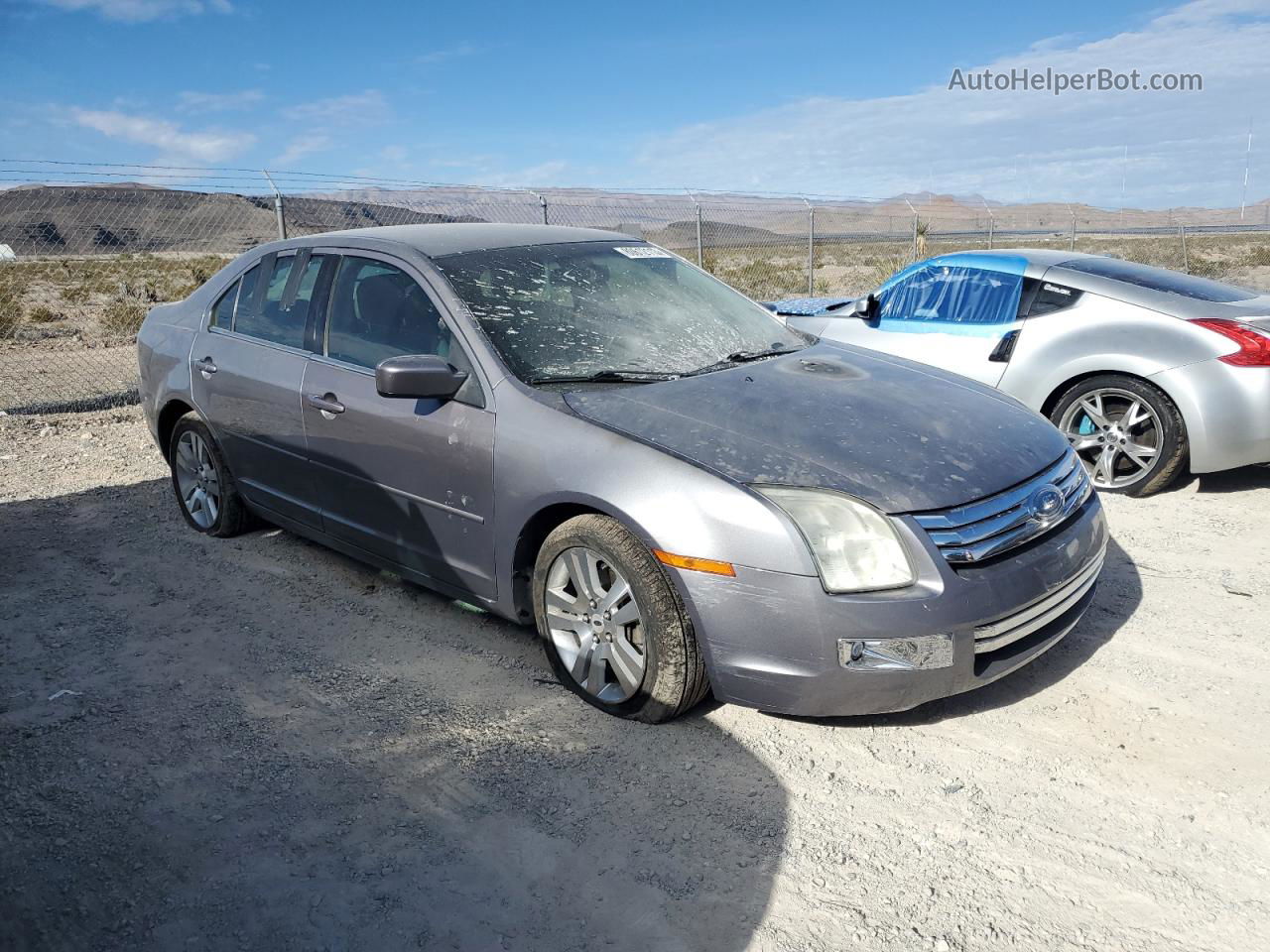 2006 Ford Fusion Sel Silver vin: 3FAFP08166R134111