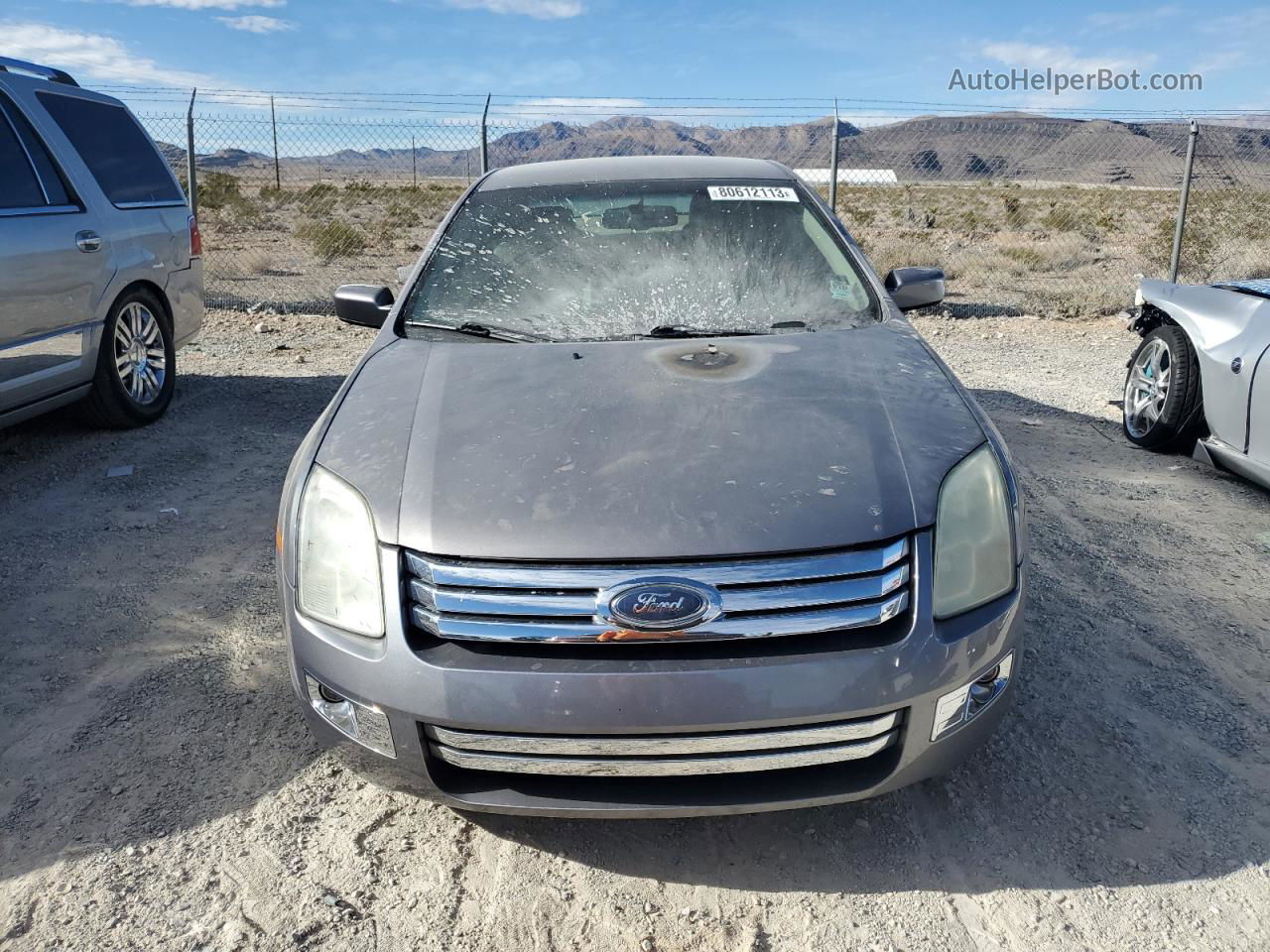 2006 Ford Fusion Sel Silver vin: 3FAFP08166R134111