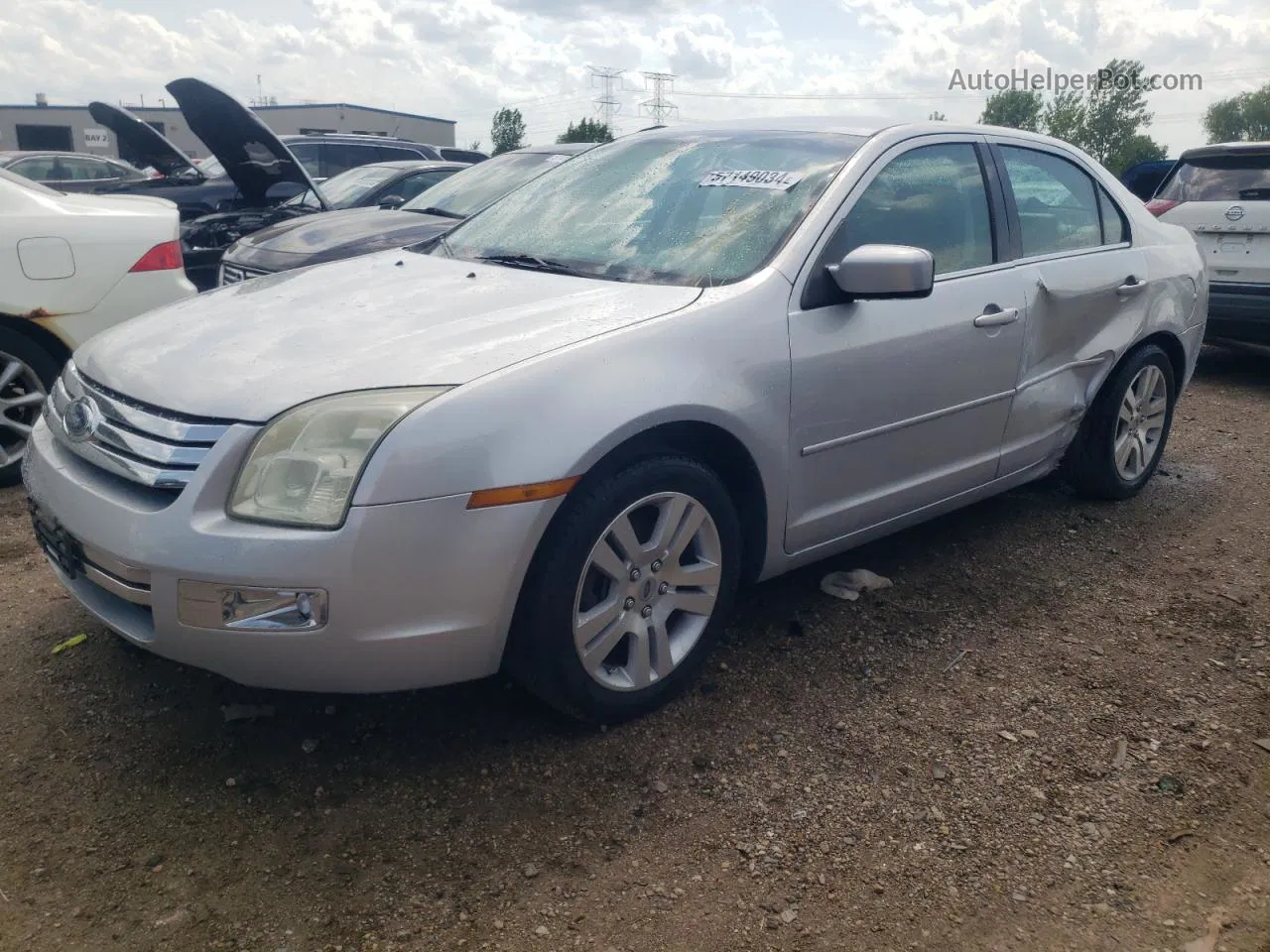 2006 Ford Fusion Sel Silver vin: 3FAFP08176R131928