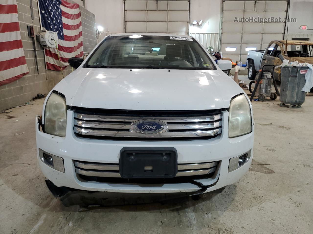 2006 Ford Fusion Sel White vin: 3FAFP08196R134703