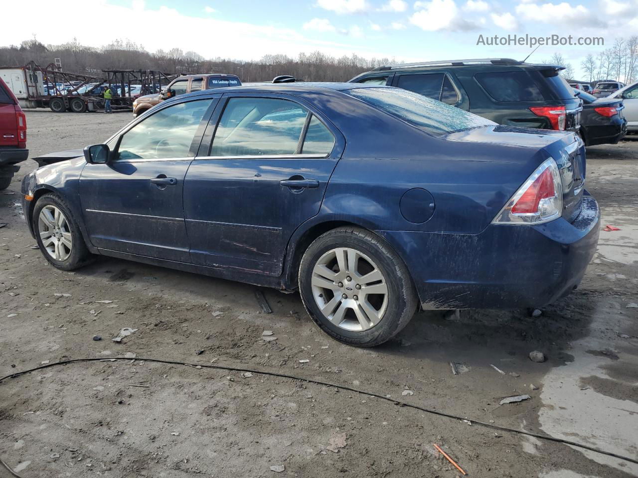 2006 Ford Fusion Sel Gray vin: 3FAFP081X6R208615