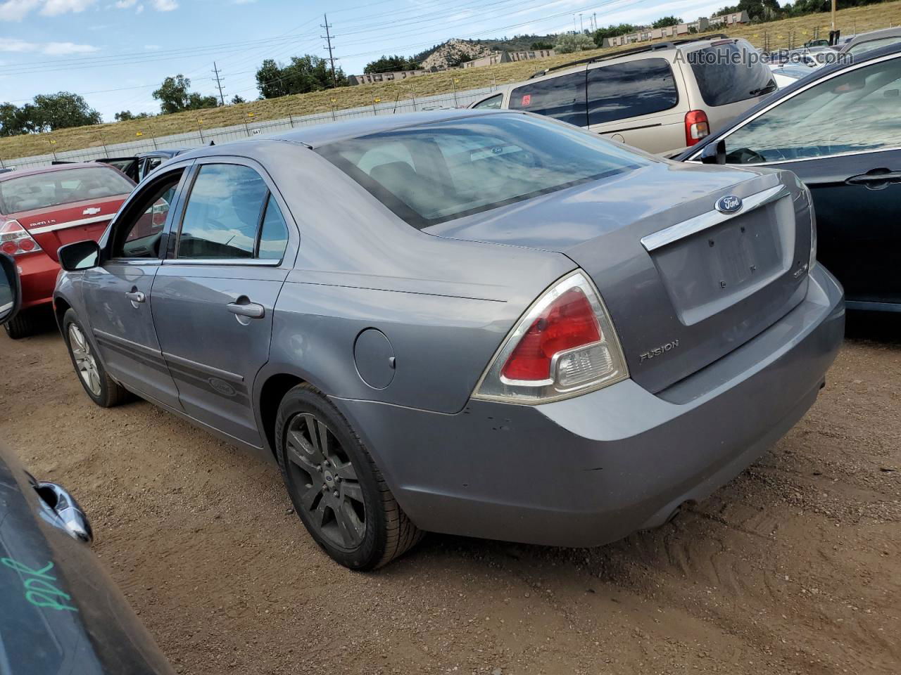 2006 Ford Fusion Sel Gray vin: 3FAFP081X6R244708