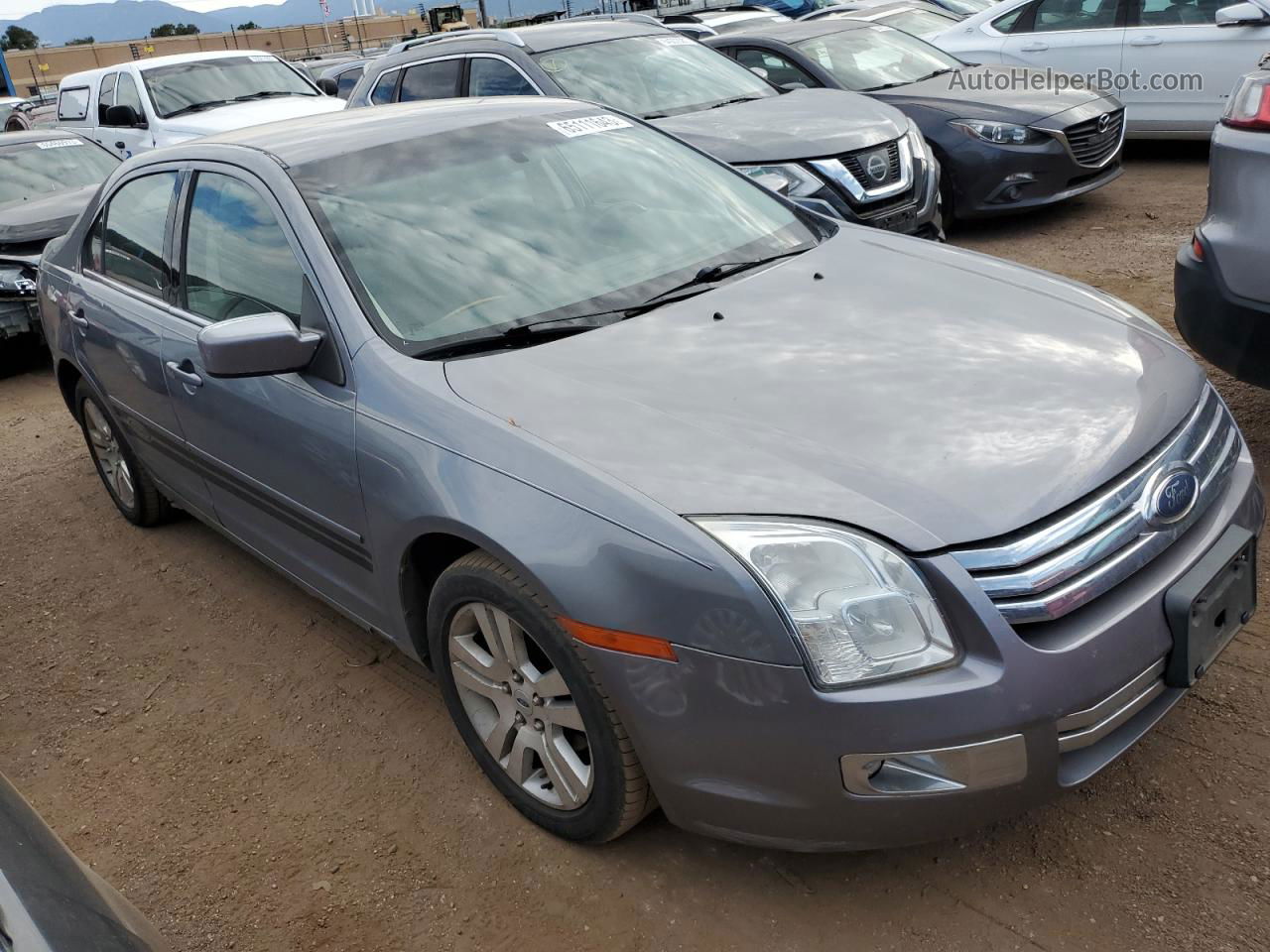 2006 Ford Fusion Sel Gray vin: 3FAFP081X6R244708