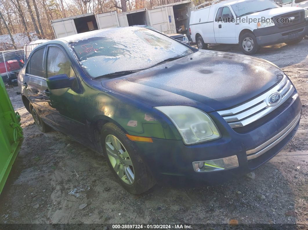 2006 Ford Fusion Sel Blue vin: 3FAFP08Z56R136695