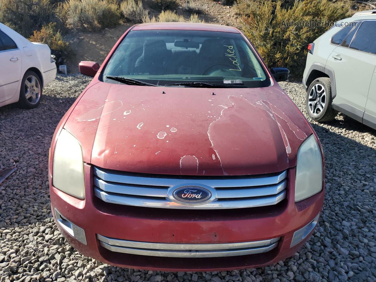 2006 Ford Fusion Sel Red vin: 3FAFP08Z96R197466