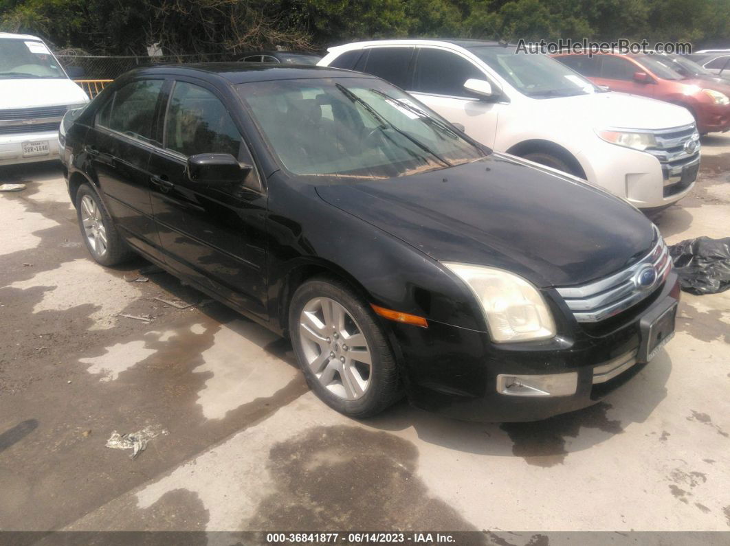 2006 Ford Fusion Sel Black vin: 3FAFP08ZX6R118662