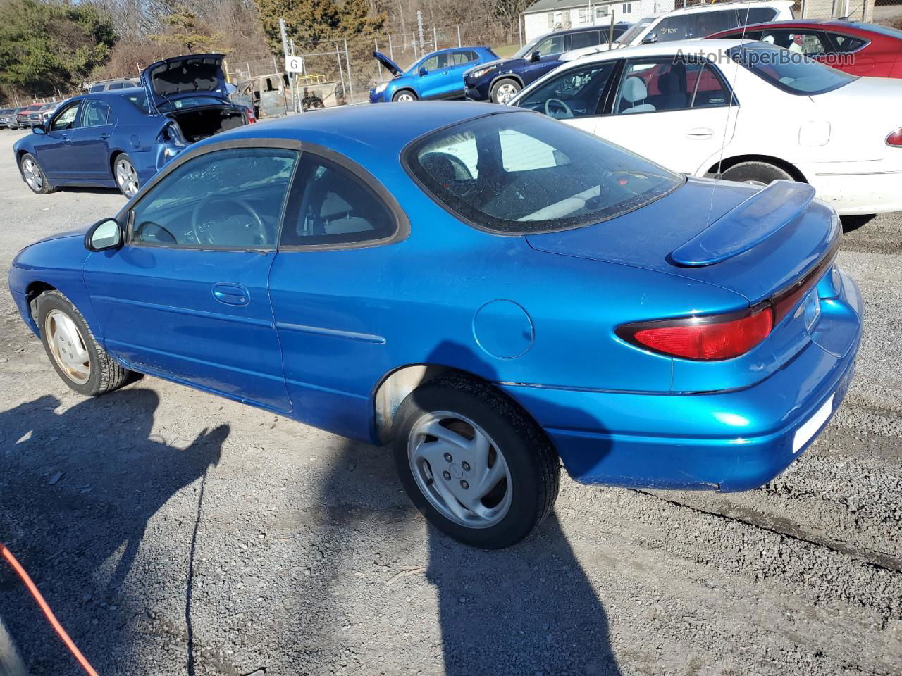 2001 Ford Escort Zx2 Blue vin: 3FAFP11311R157662