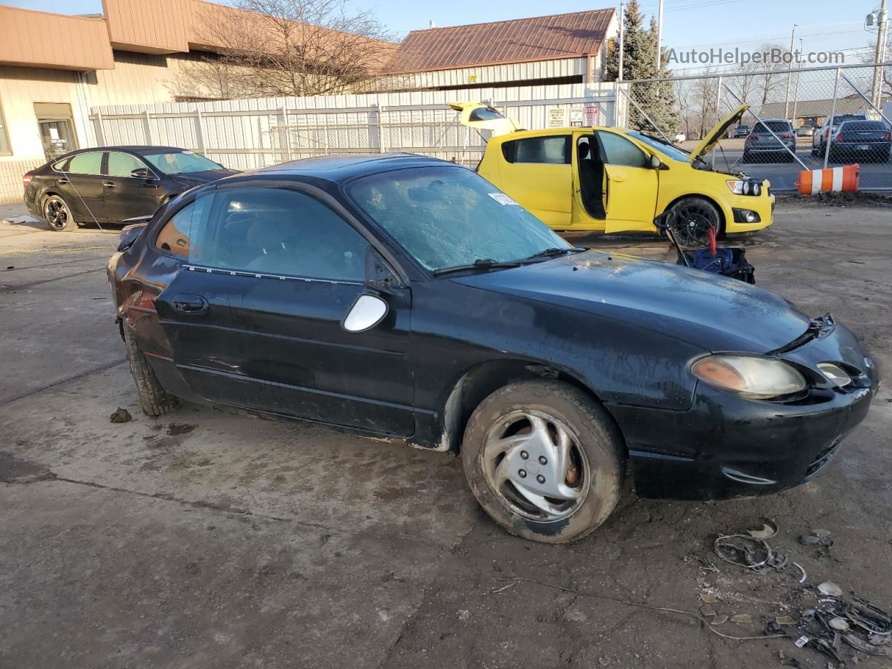 2001 Ford Escort Zx2 Black vin: 3FAFP11371R118509