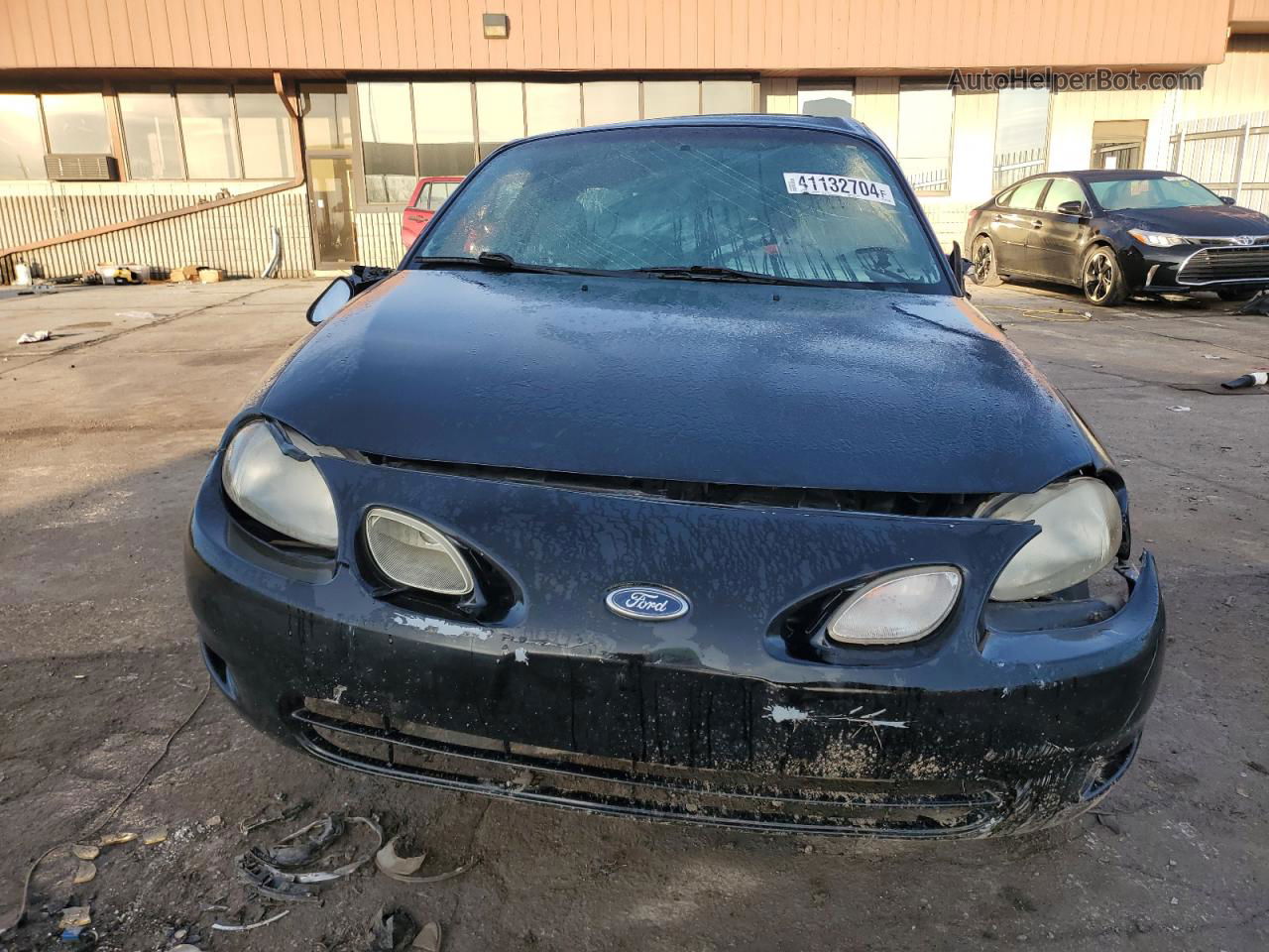 2001 Ford Escort Zx2 Black vin: 3FAFP11371R118509