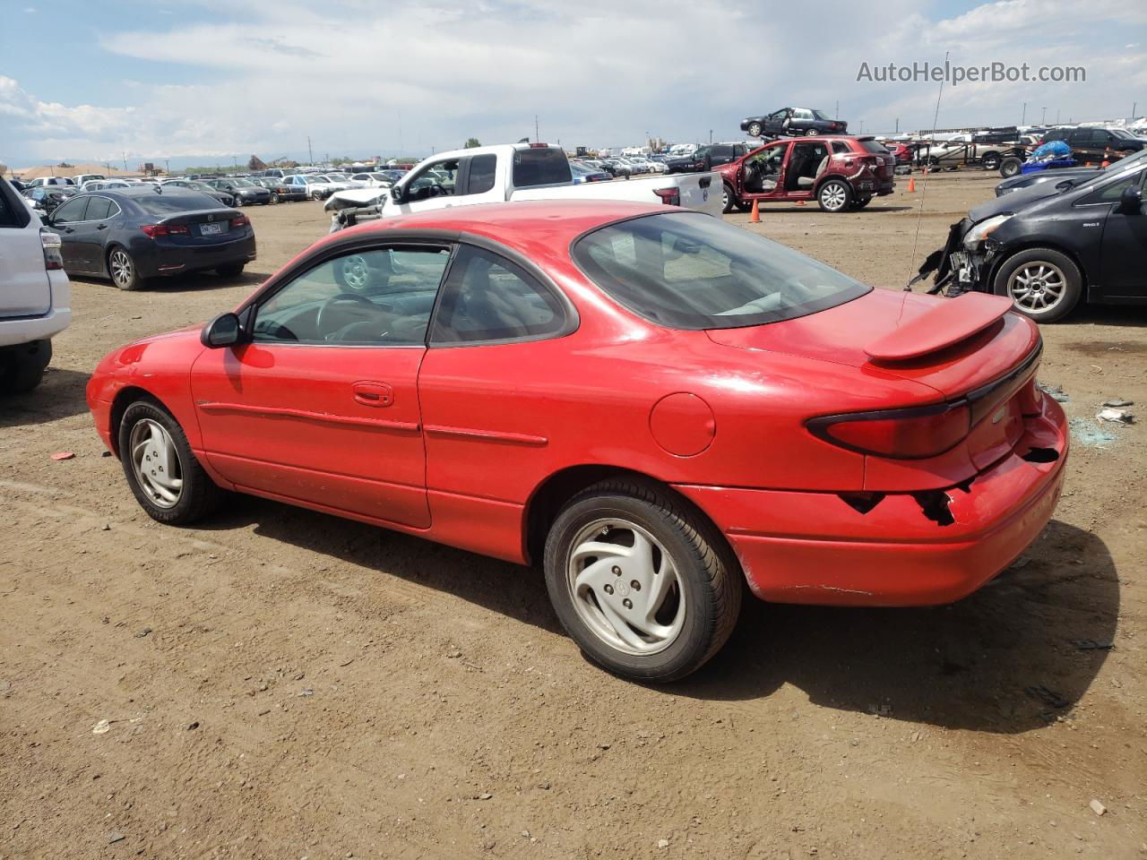 2001 Ford Escort Zx2 Red vin: 3FAFP11381R236536