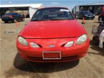 2001 Ford Escort Zx2 Red vin: 3FAFP11381R236536