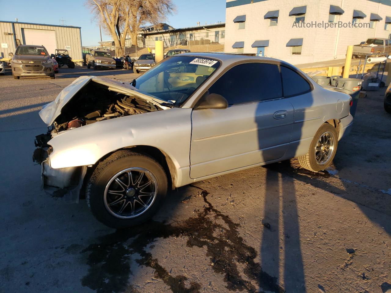 2001 Ford Escort Zx2 Silver vin: 3FAFP113X1R163511