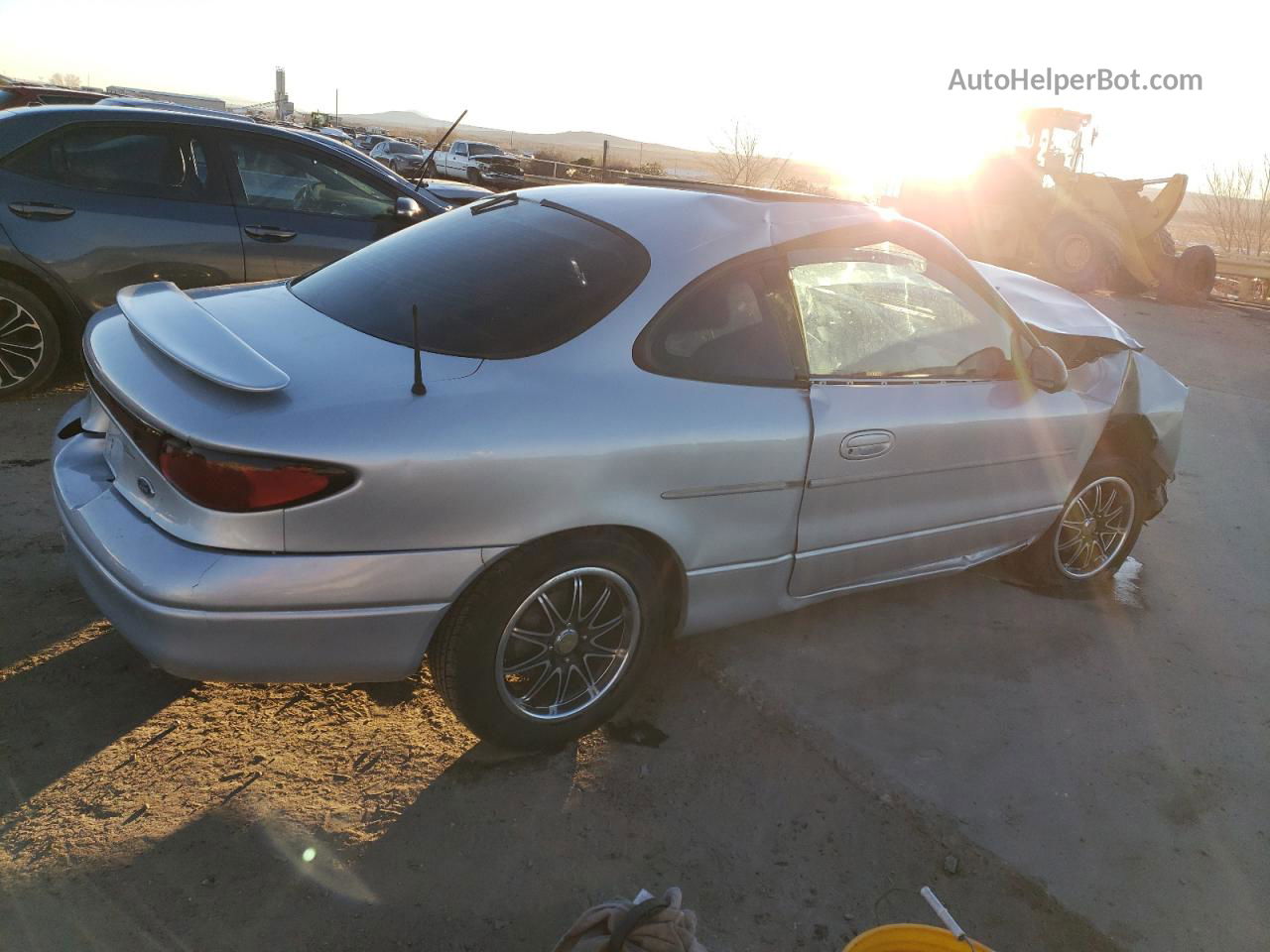 2001 Ford Escort Zx2 Silver vin: 3FAFP113X1R163511