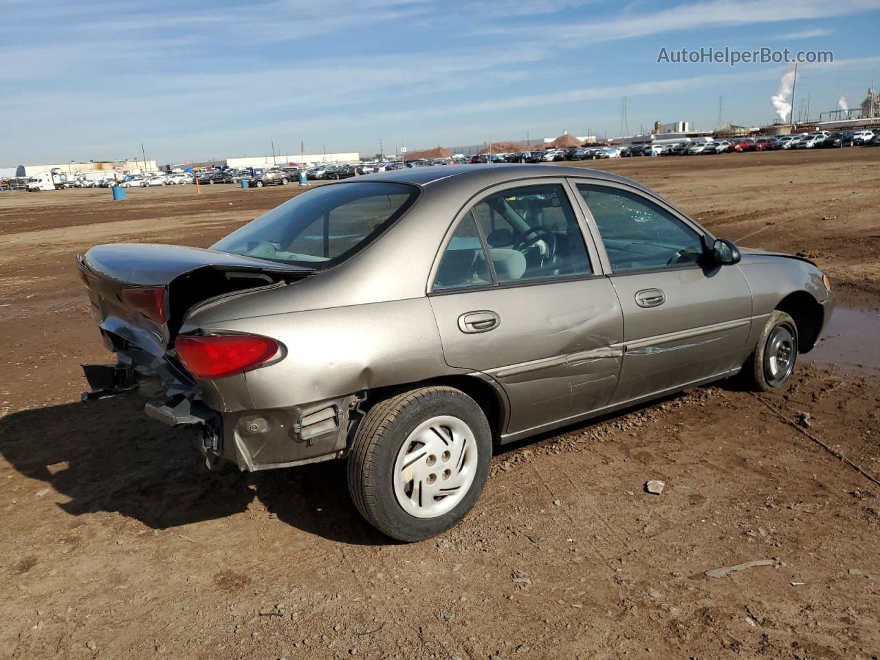 2001 Ford Escort  Gray vin: 3FAFP13P21R160800