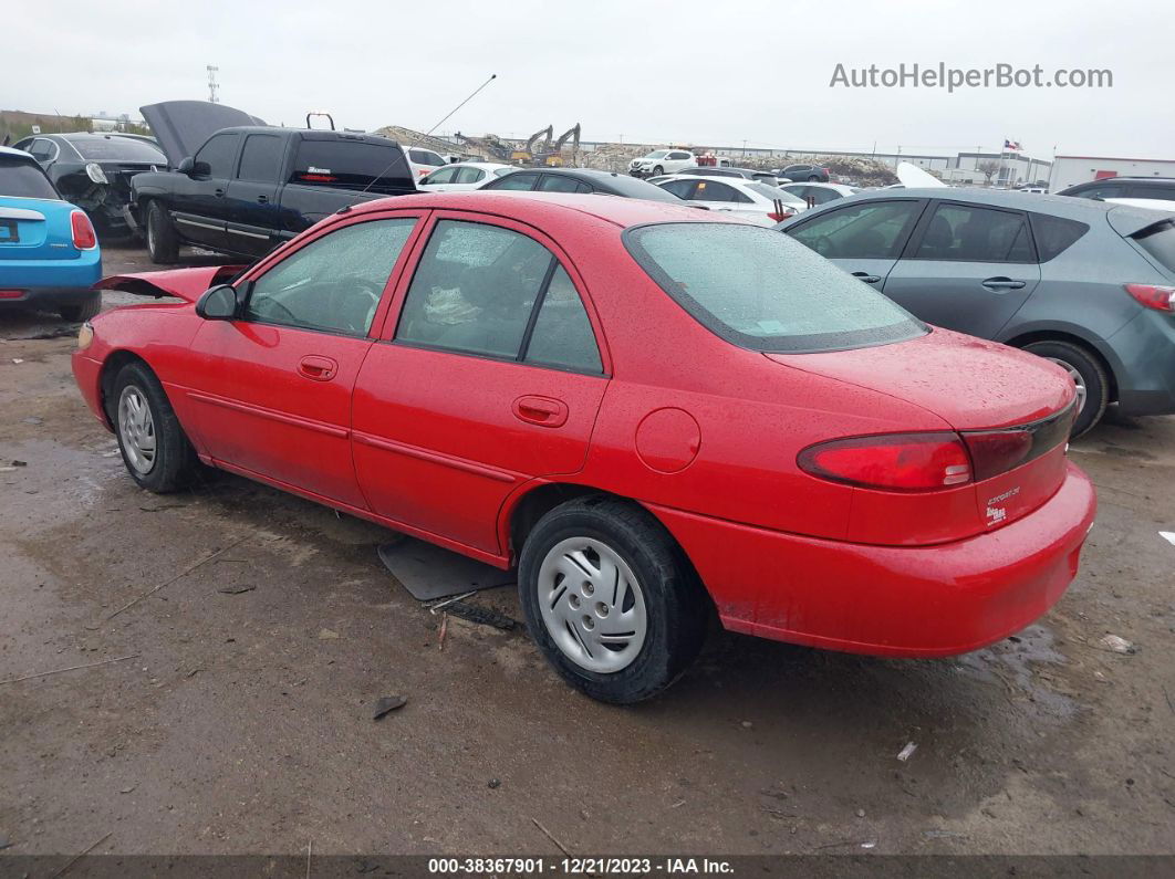 2001 Ford Escort Fleet Red vin: 3FAFP13P31R141656