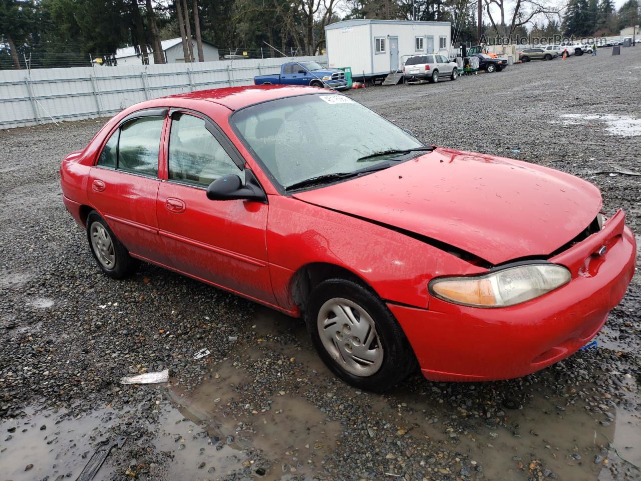 2001 Ford Escort  Red vin: 3FAFP13P31R168887